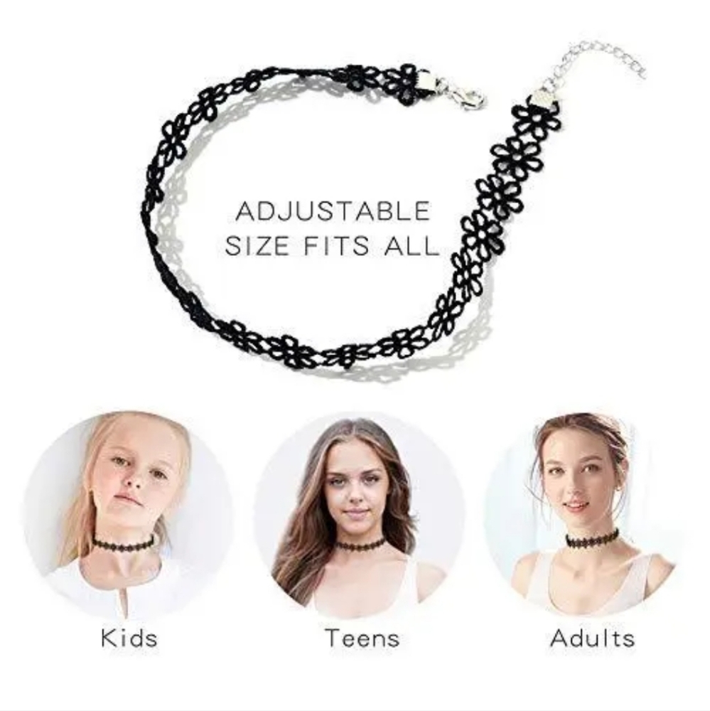 3 choker necklaces - Picture 2 of 2